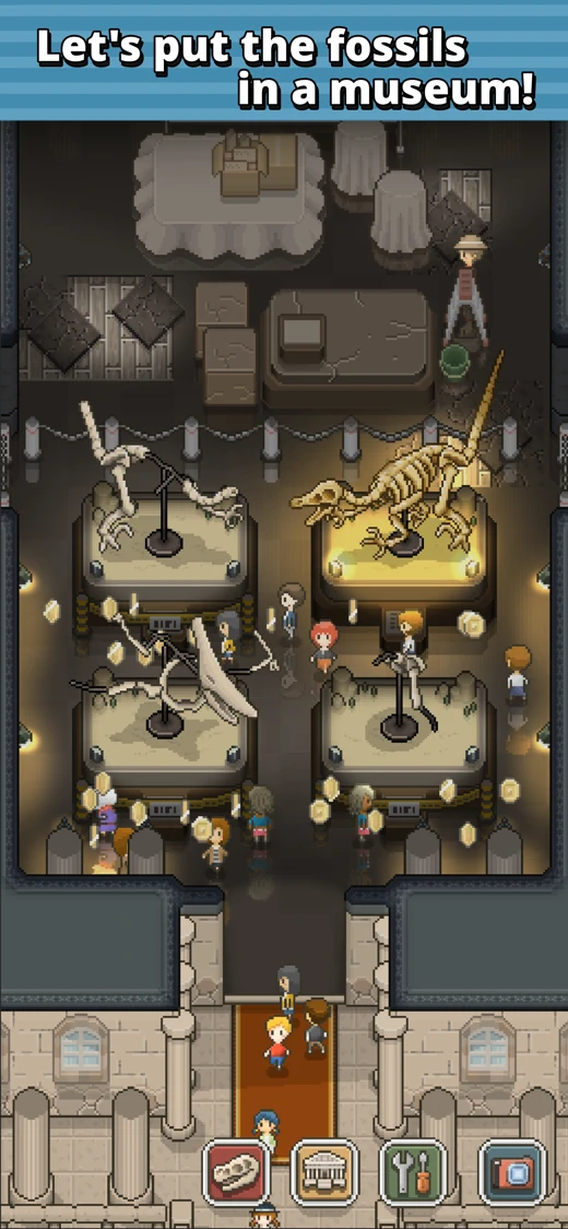 TAP! DIG! MY MUSEUM! screenshot 2