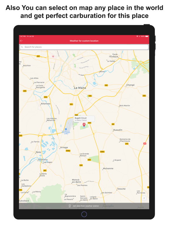 Jetting for Honda CRF 4T Moto iPad screenshot 7 - Sports app