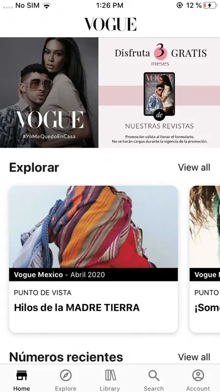 Vogue México screenshot 1 of 7