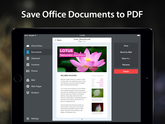 ‎PDF Converter by Readdle Screenshot