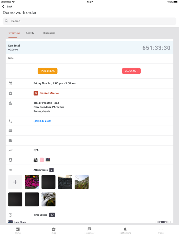 RestoreUnited iPad screenshot 3 - Business app