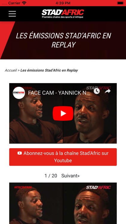 Stad'Afric - Infos et Directs