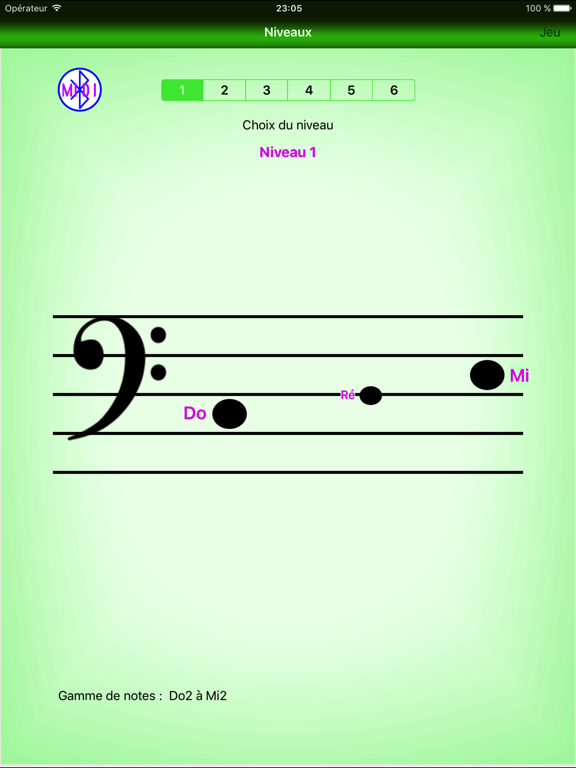 Screenshot #5 pour Speedy Note: Clef de Fa 4e