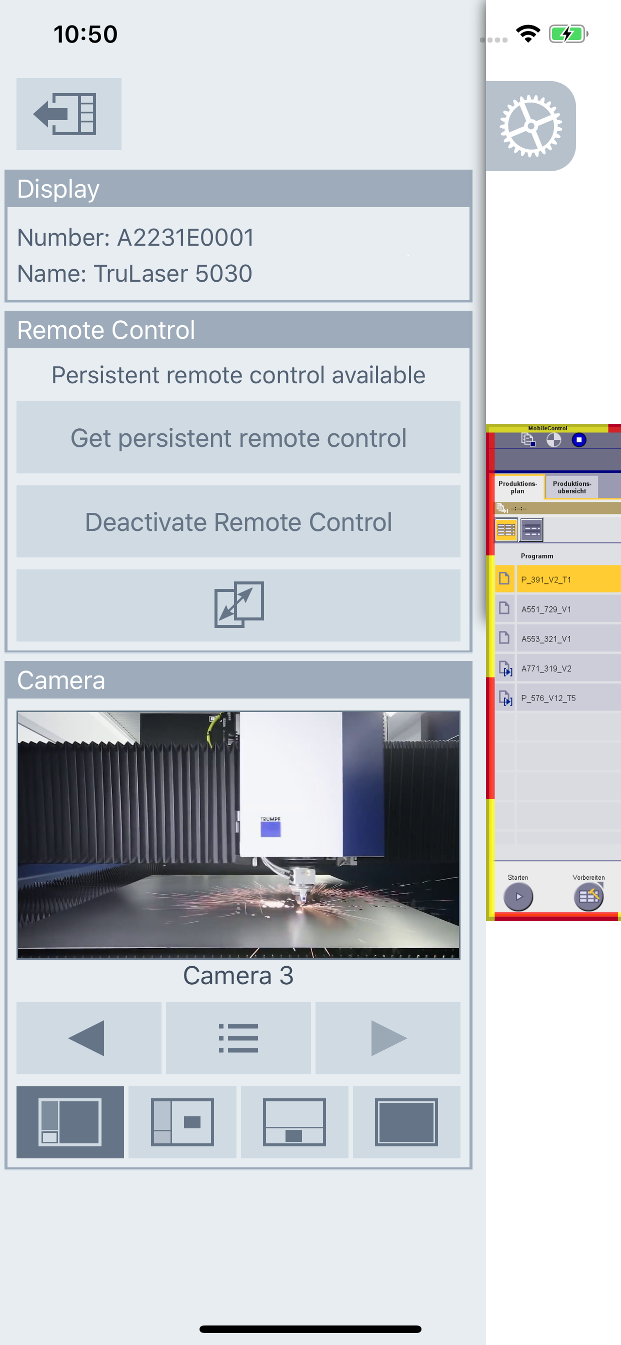 MobileControl App