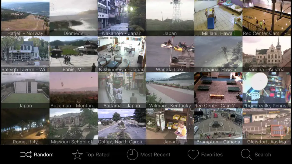 Capture d'écran de ISpy Cameras sur iPhone 1