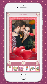 Love Photo Frames & Stickers screenshot