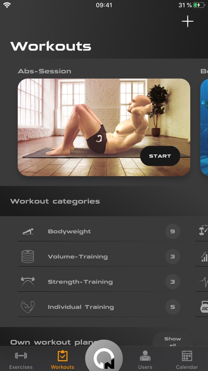 Gymnotize Fitness Workout App