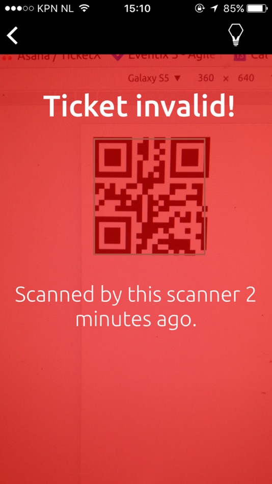 #5. Weeztix ticket scanner (iOS) 由: Eventix