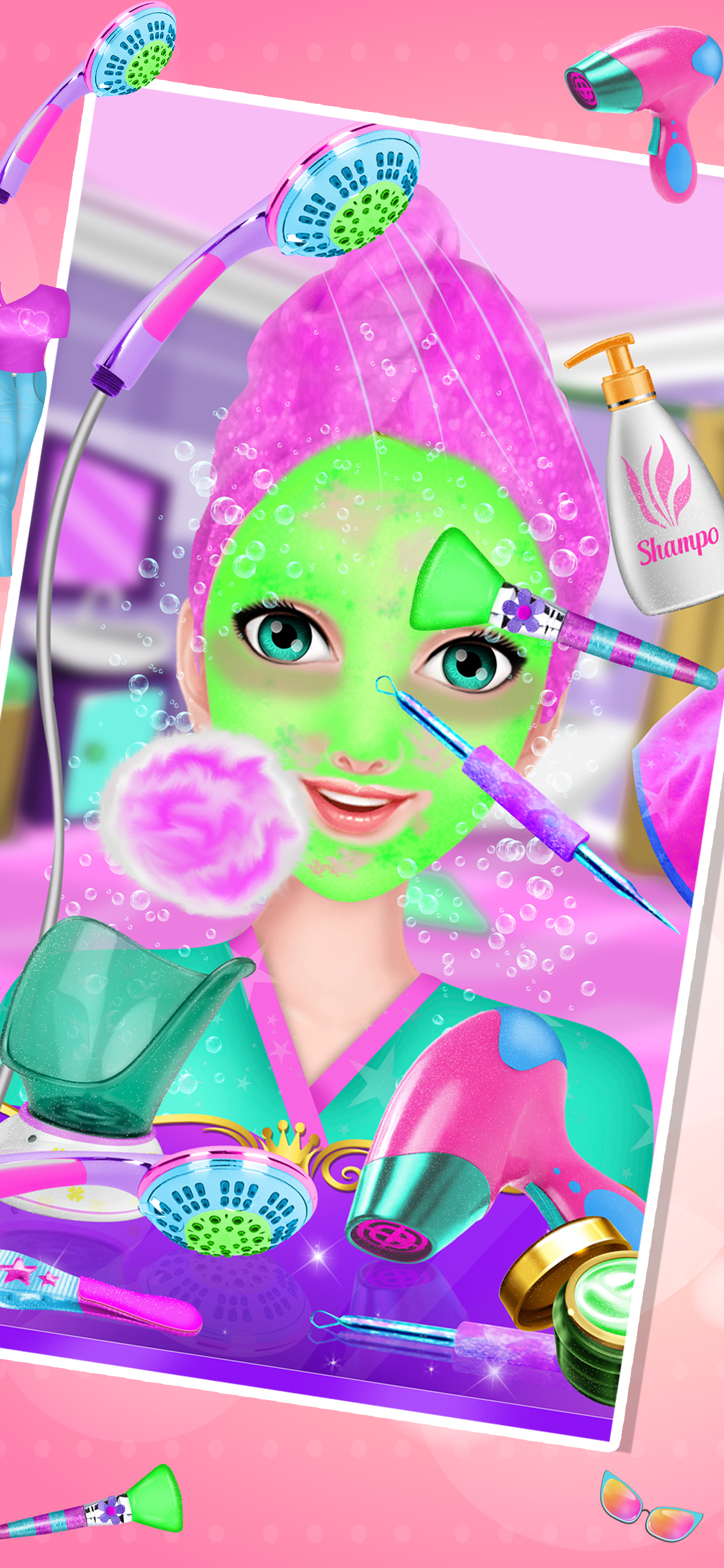 Girl Salon Makeover Artist Fun screenshot 3