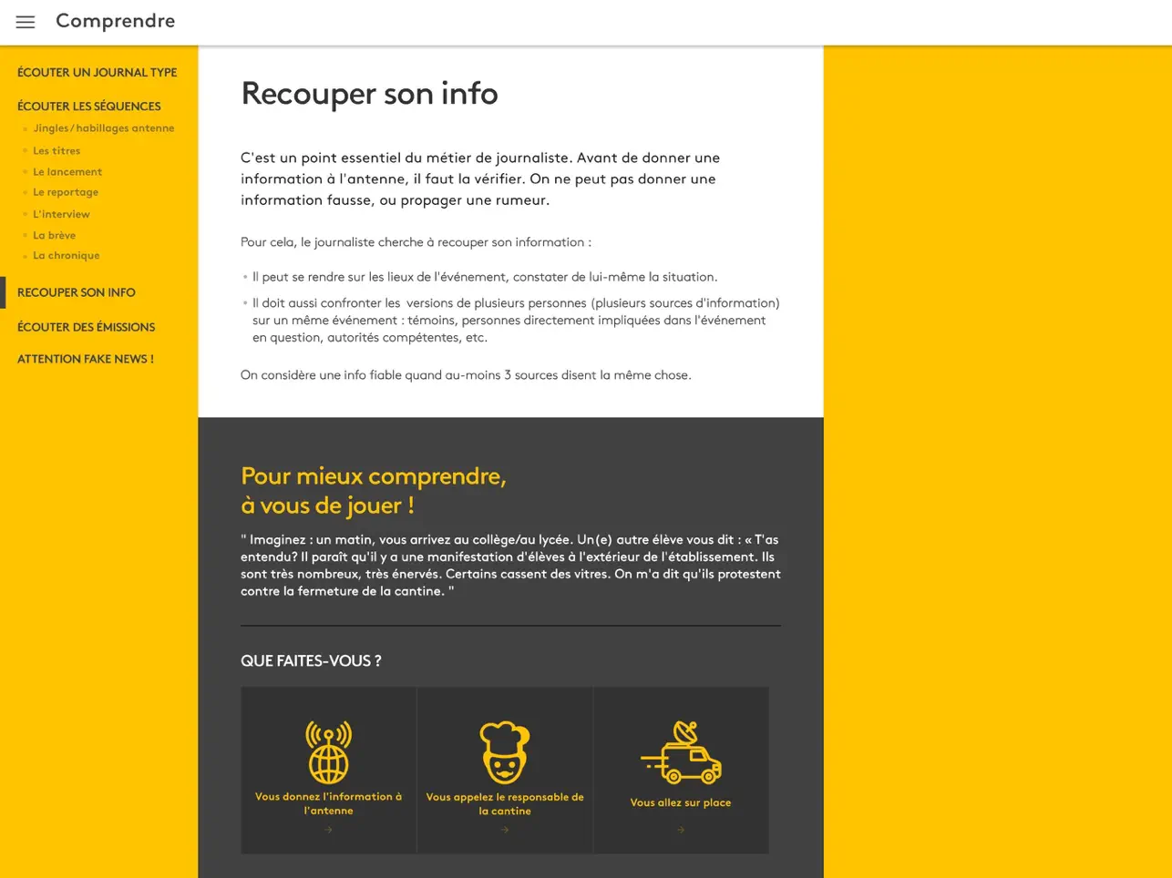 Screenshot #6 pour Atelier franceinfo junior