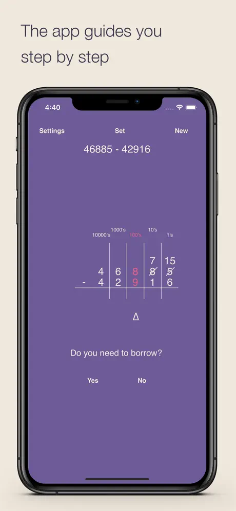 Trade-First Subtraction