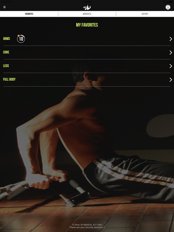 RepsByBeat iPad screenshot 4 - Health & Fitness app