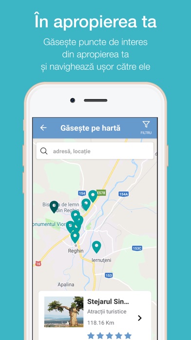Reghin City App Screenshot