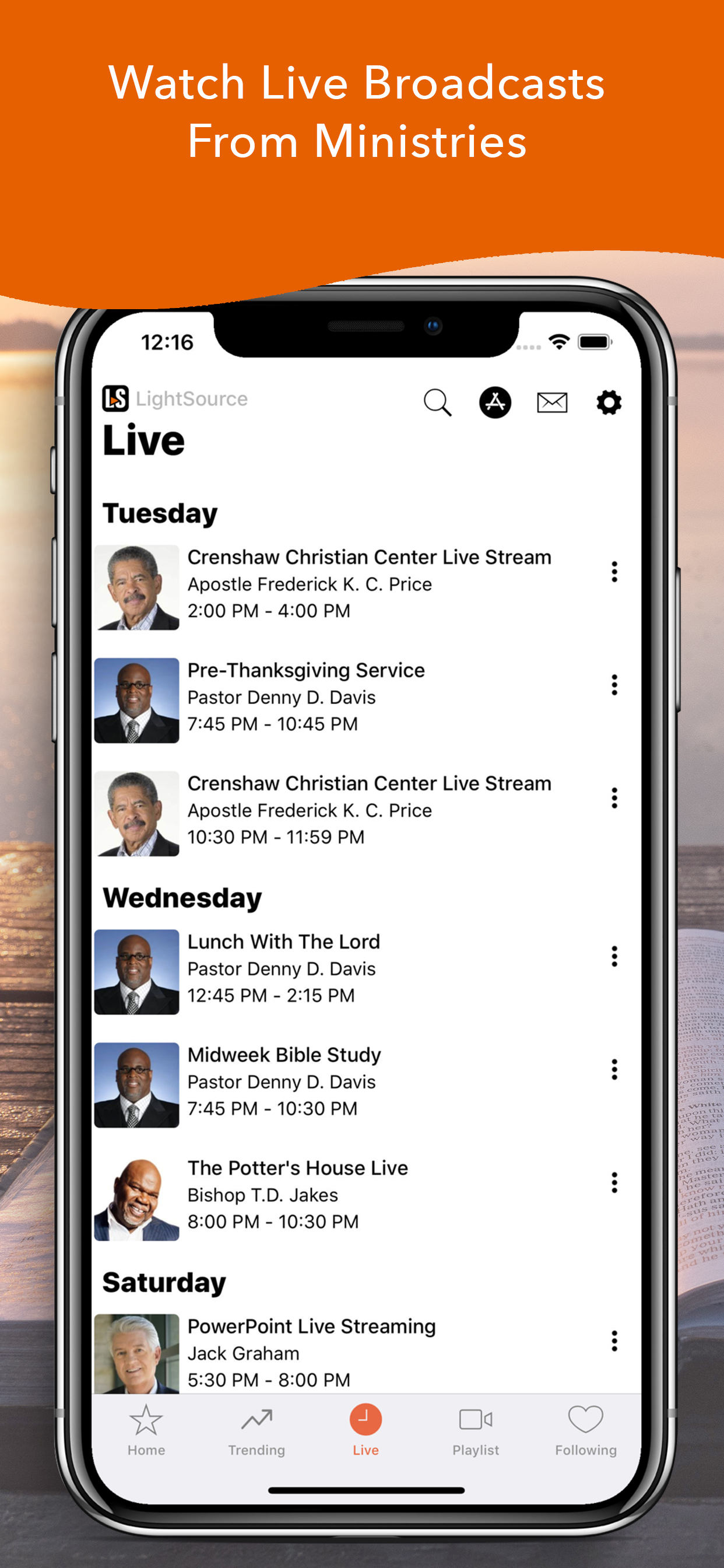 LightSource: Christian Sermons