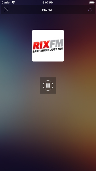 Screenshot #2 pour Swedish radio stations