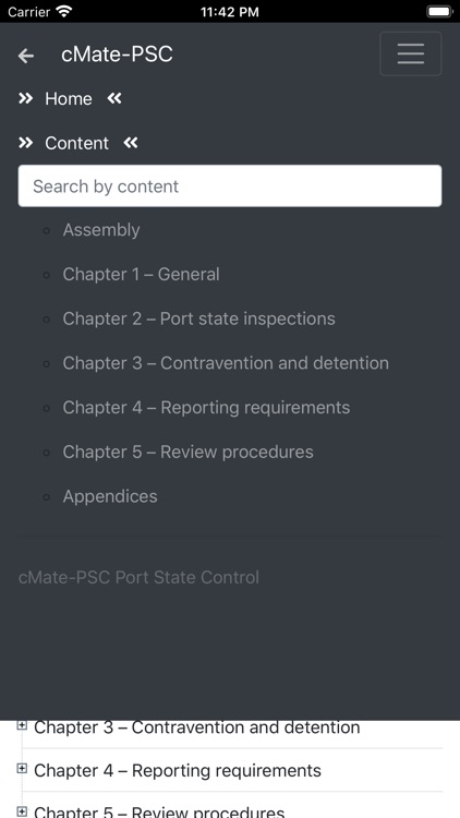 cMate-PSC Port State Control screenshot-4