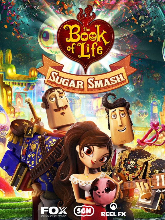 Скачать игру Sugar Smash: Book of Life