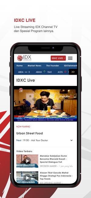 IDX CHANNEL on the App Store