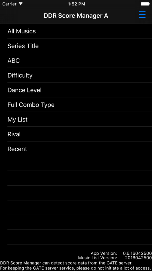 #5. DDR Score Manager A (iOS) By: Koichi Umekawa