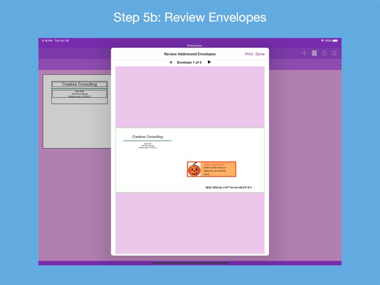 Addressed Envelope Designer screenshot-5