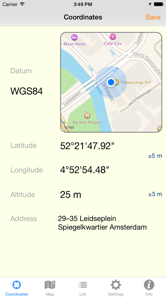 WGS84 - 2.5 - (iOS)