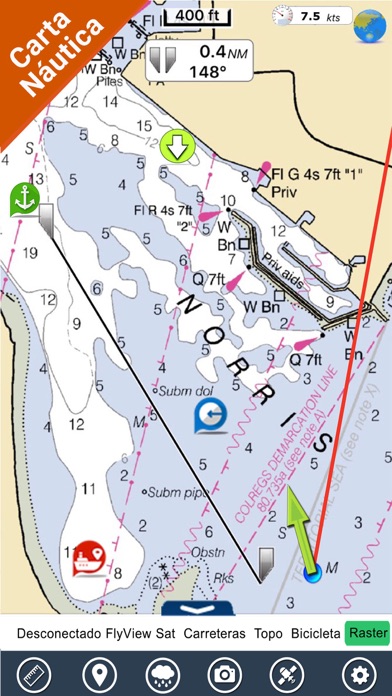 AIS Map : Marine & Lake chartsCaptura de pantalla de1