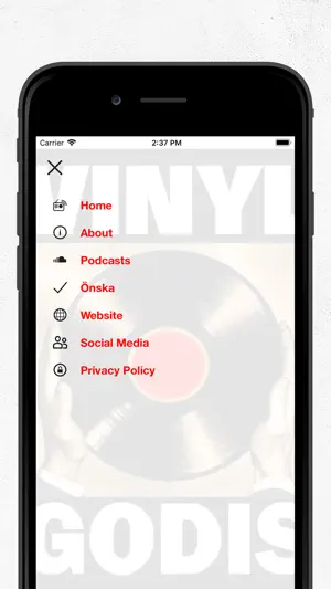 Vinylgodis Radio screenshot 3