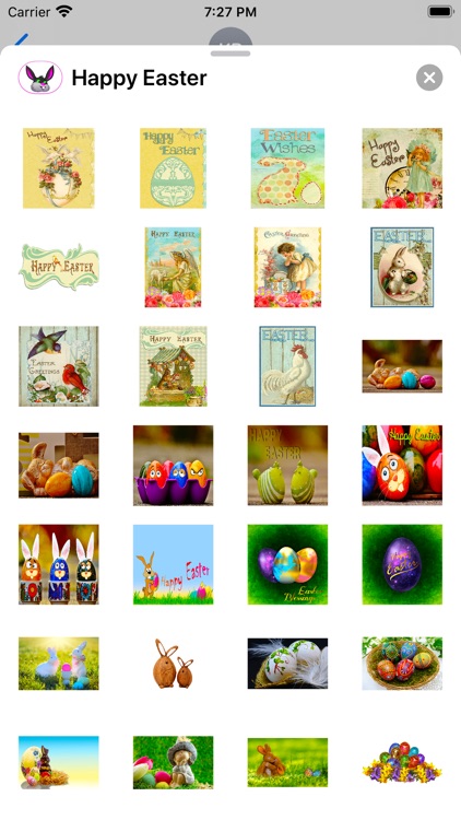 Happy Easter Emoji Stickers screenshot-4
