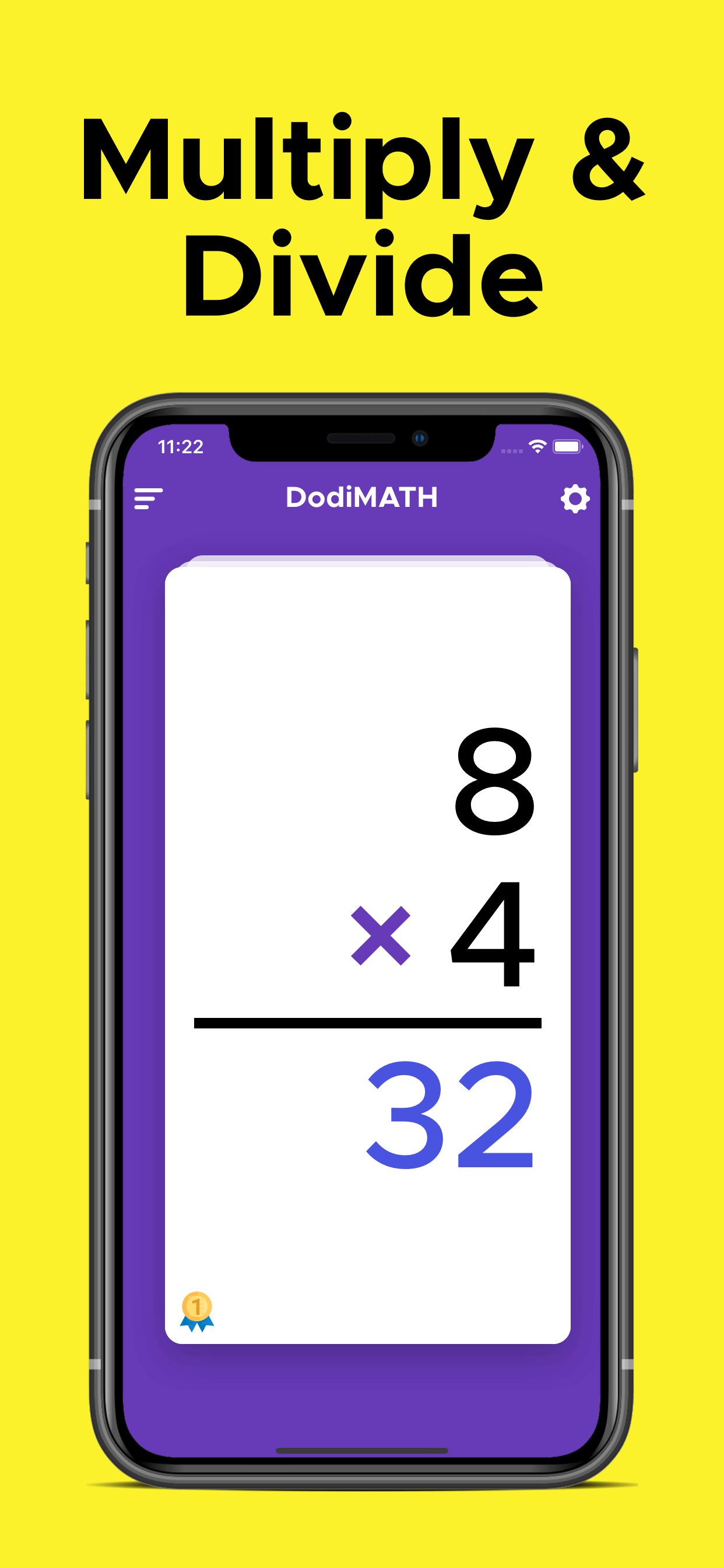 Math Flash Cards by DodiCards