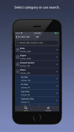 AutoParts For Audi Cars iPhone Ekran Görüntüsü 3