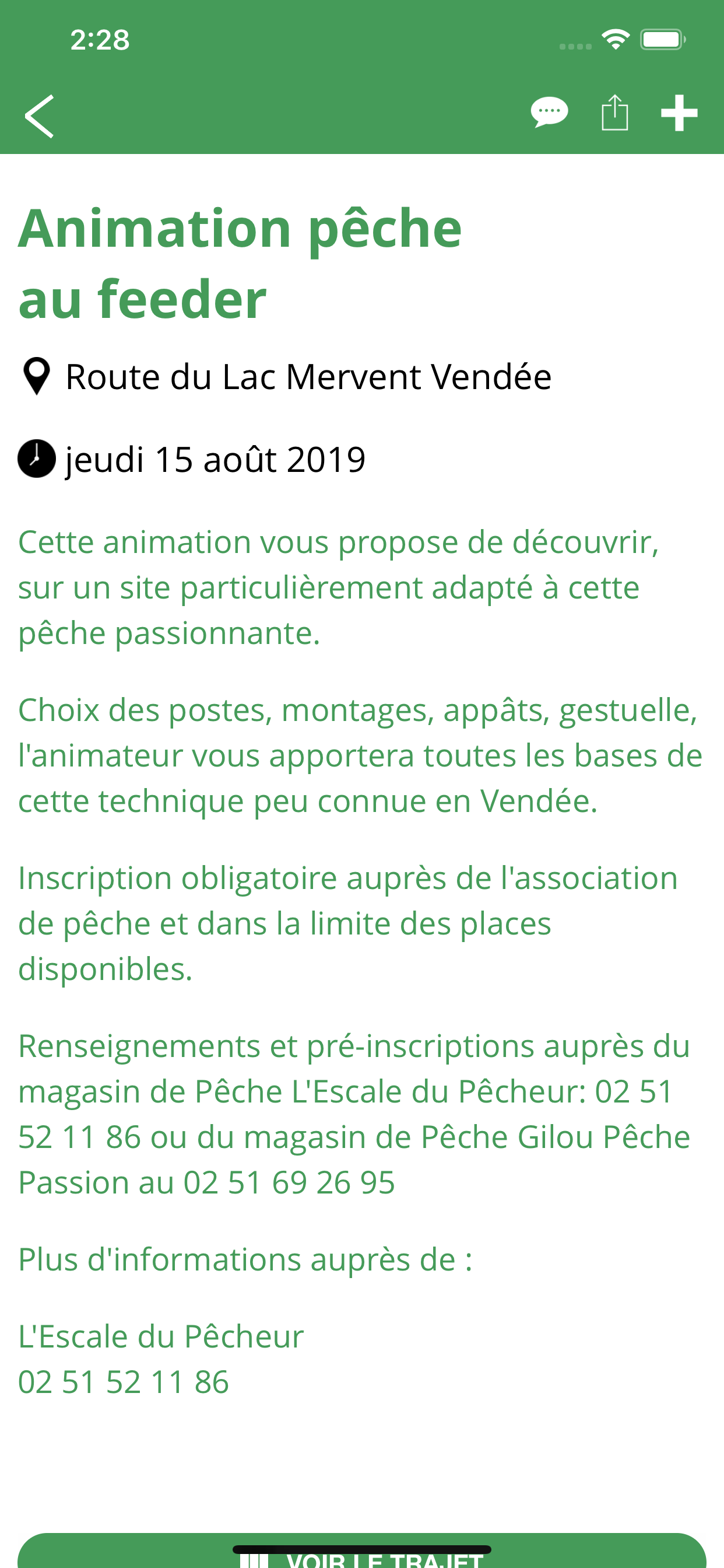 Fédération de Pêche de Vendée