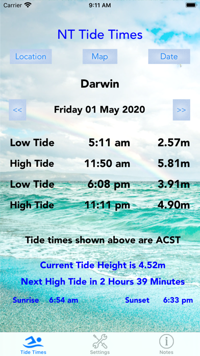 NT Tide Times screenshot1