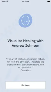 visualize healing with aj iphone screenshot 1