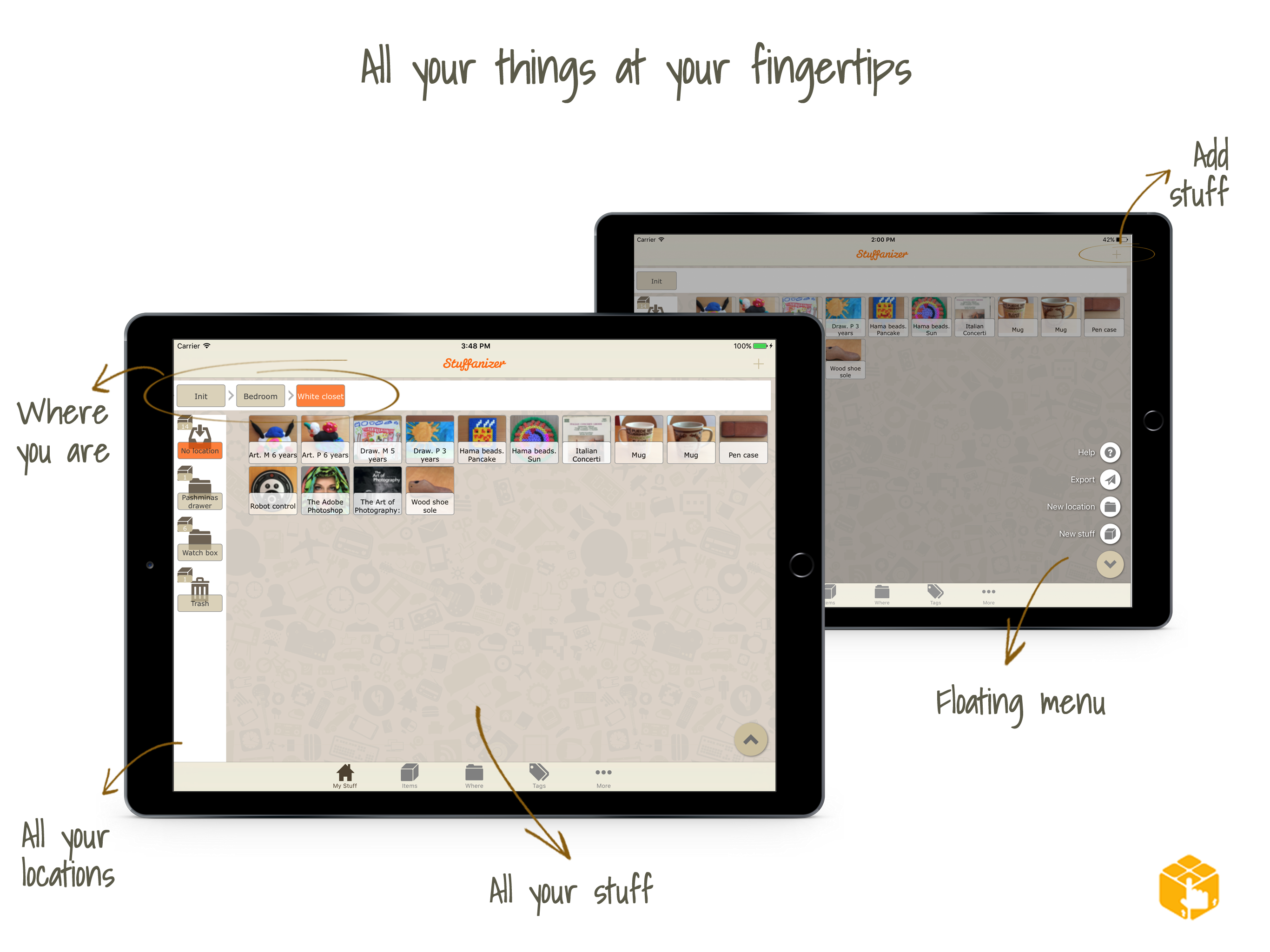 Stuffanizer: home inventory screenshot 5
