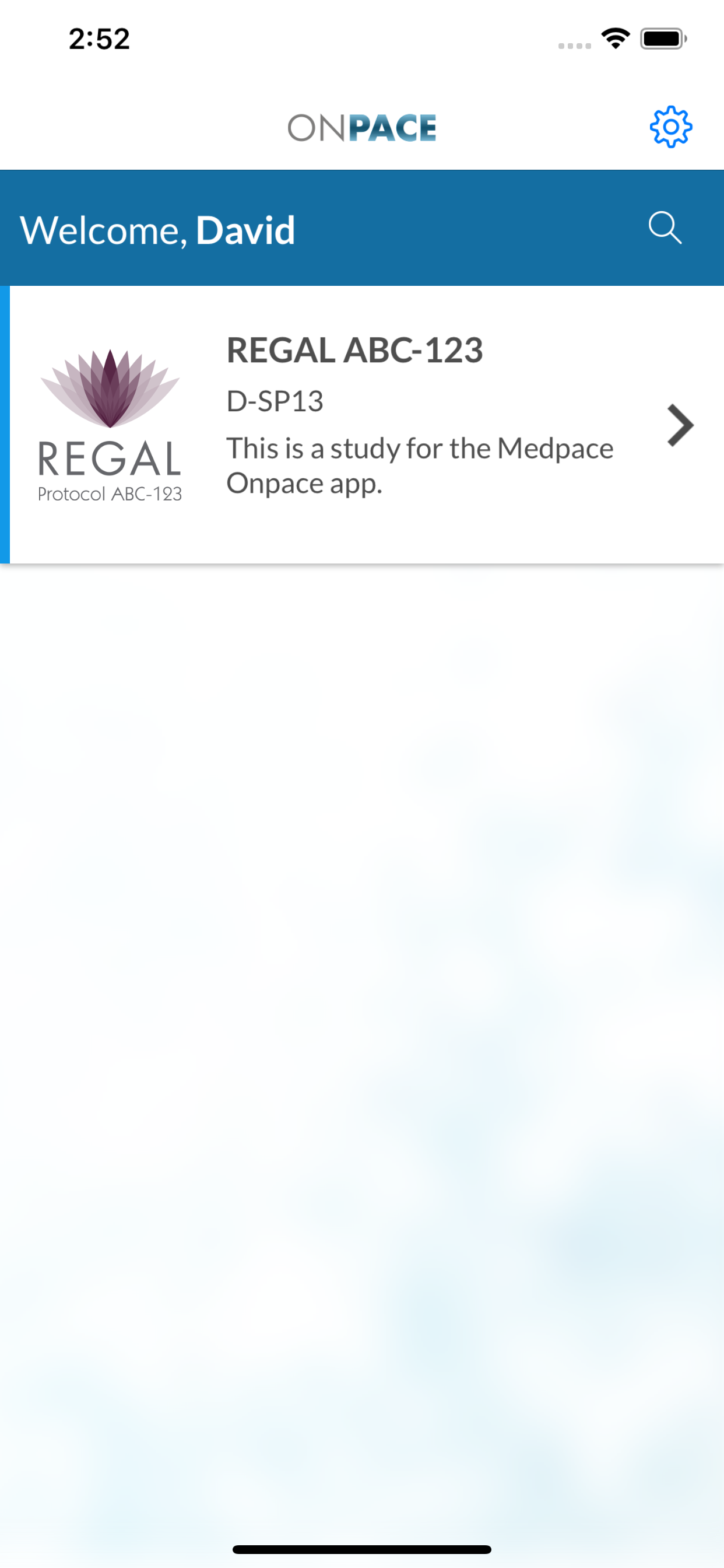 Medpace Onpace screenshot 3