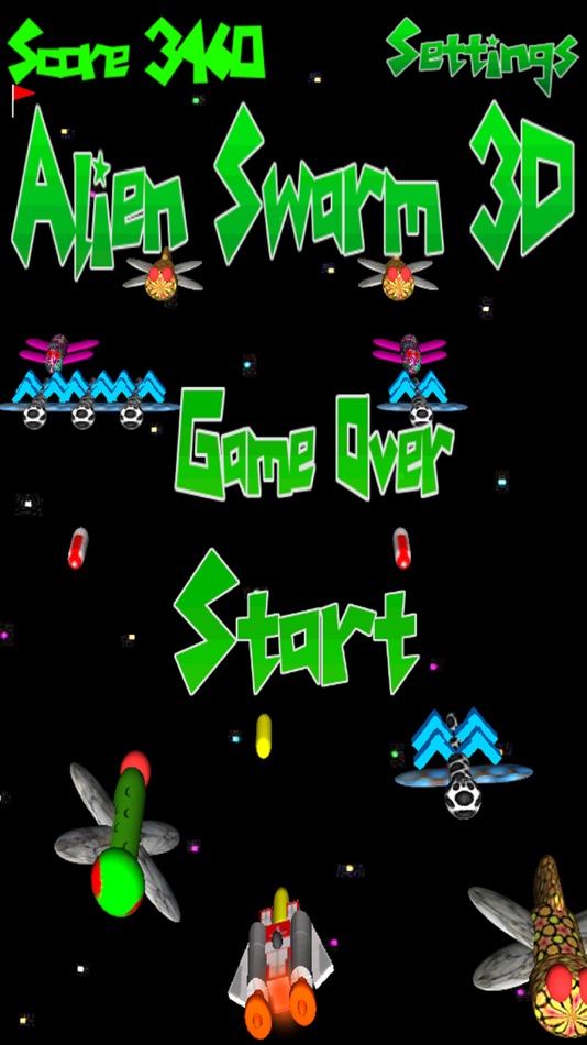 #4. Alien Swarm 3 (iOS) 由: Galatic Droids
