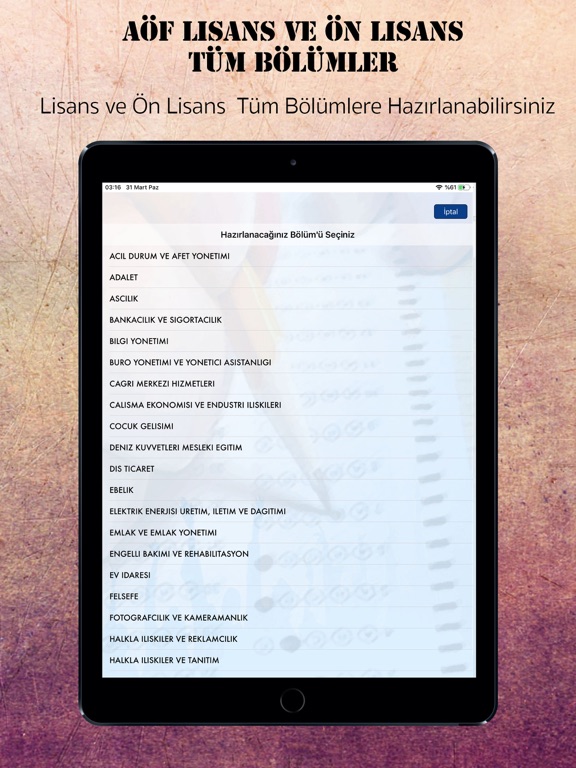 Screenshot #6 pour AÖF Çıkmış Sorular ve Özetler