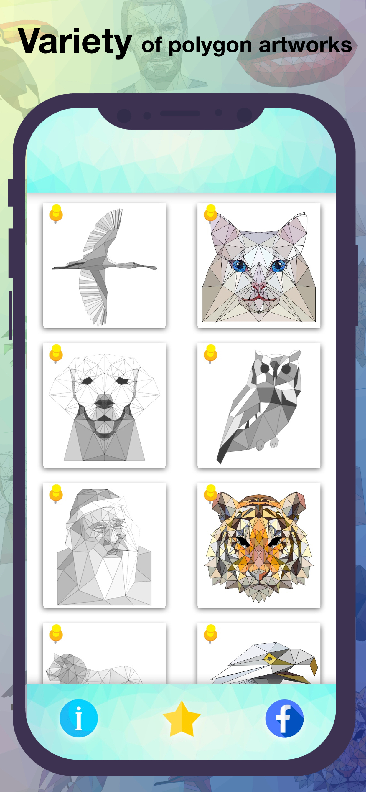 Poly Art painting by numbers screenshot 4