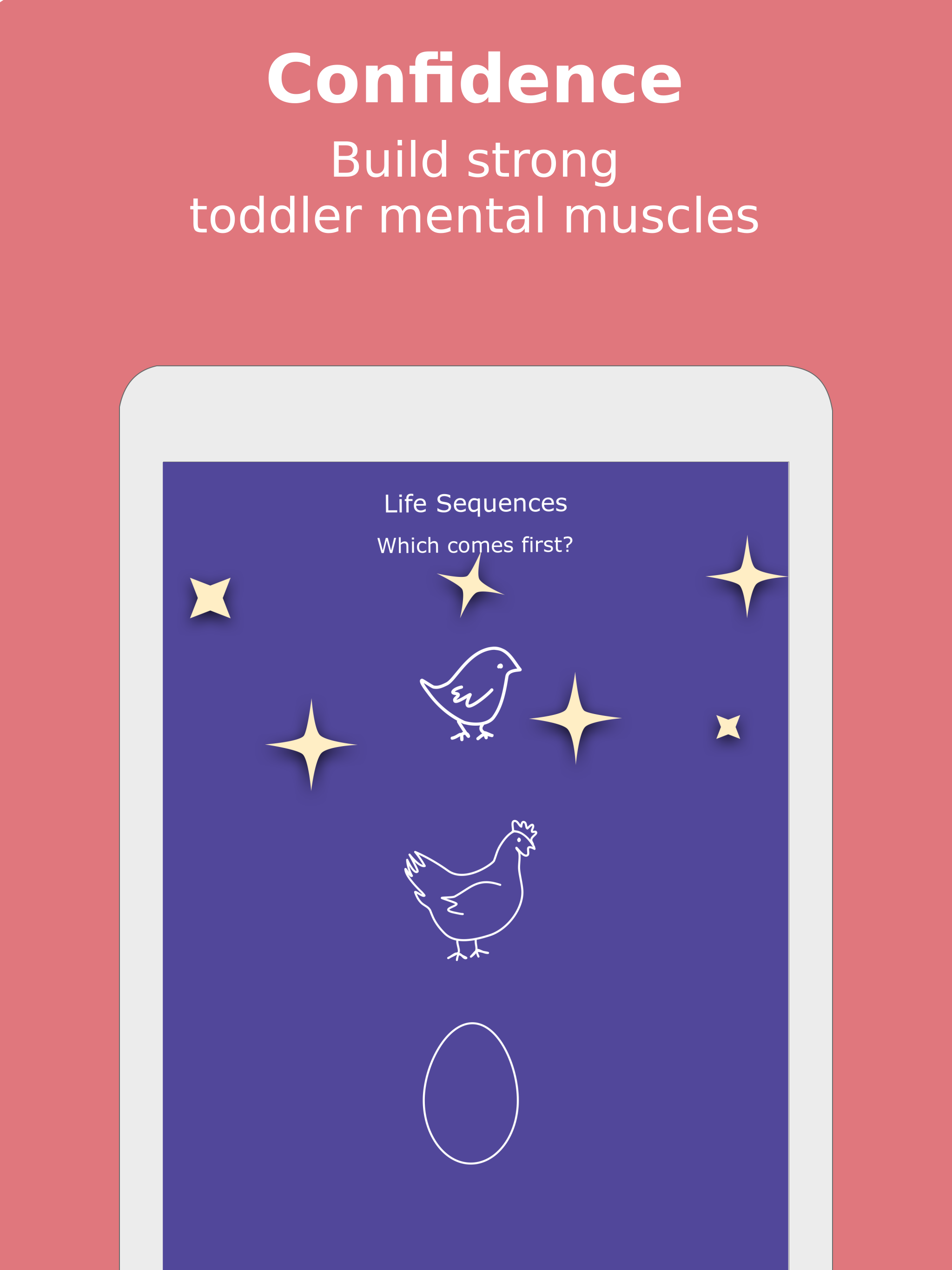 Toddler Quiz Game: Sequence 2+