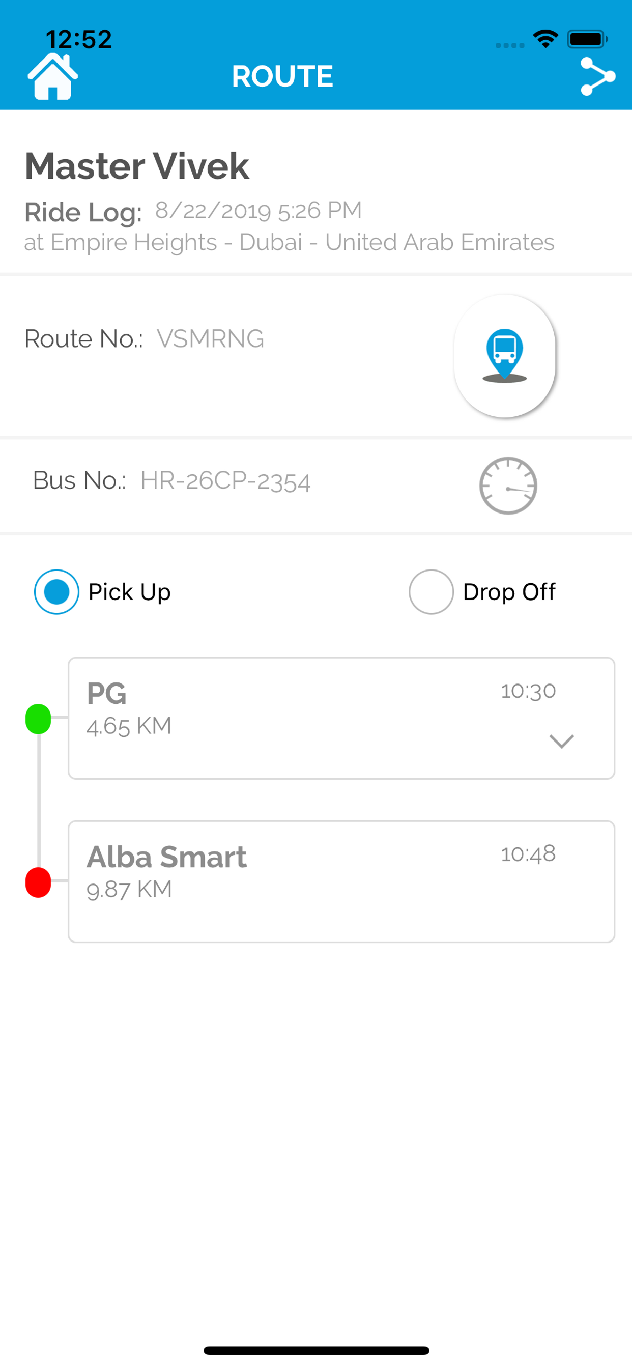 BusOkay Tracking