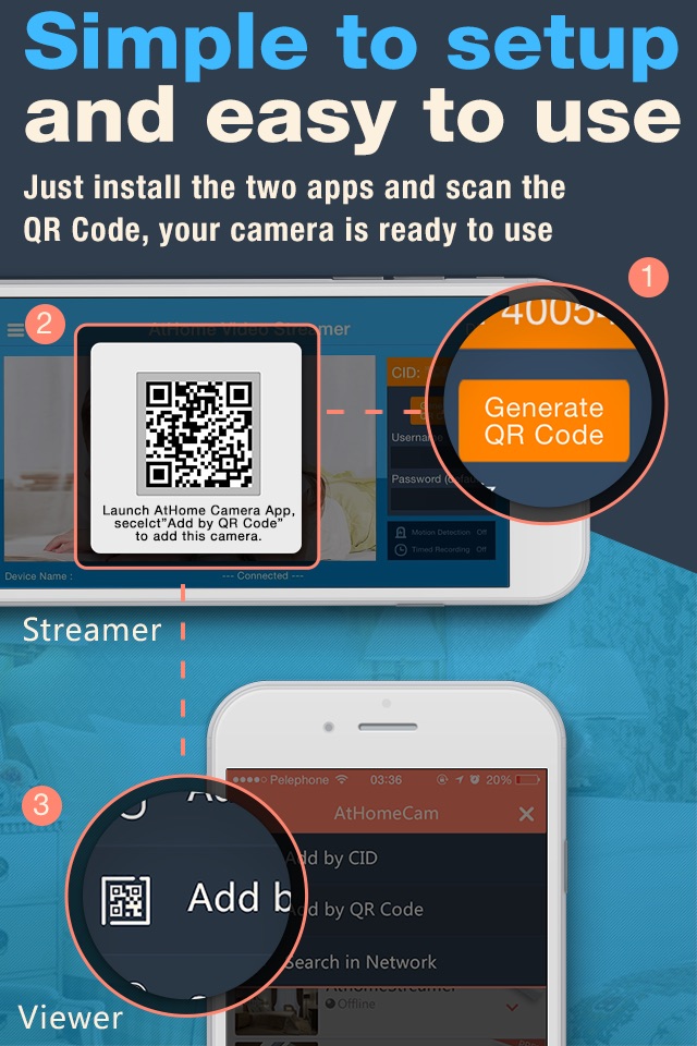 AtHome Video Streamer DIY CCTV screenshot 3