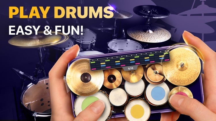 Go Drums: lessons & drum games screenshot-0