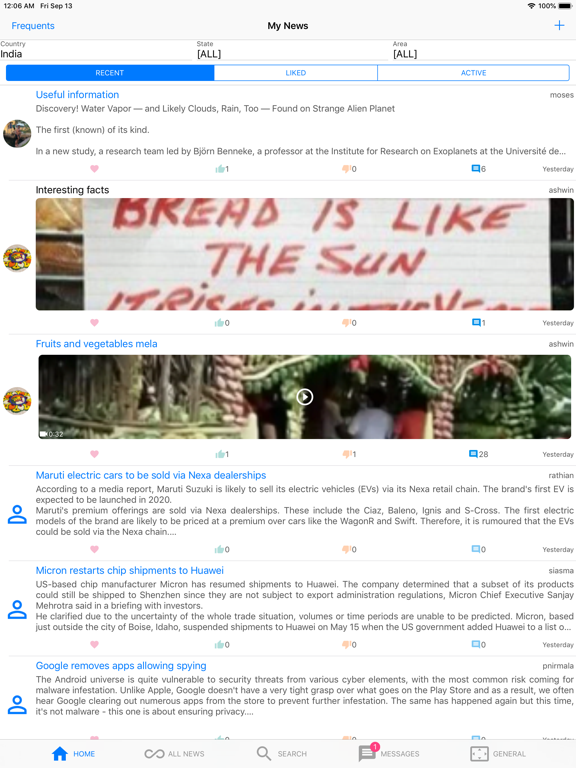 Screenshot #4 pour My Area News
