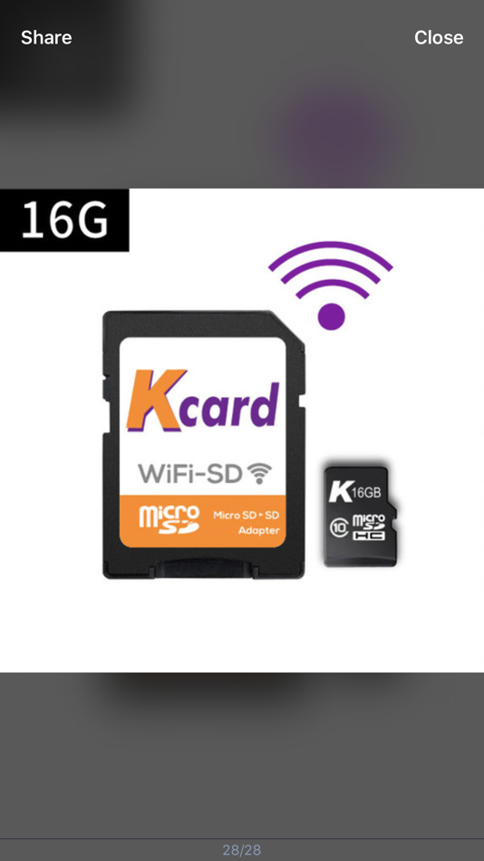 #3. Kcard WiFi SD (iOS) 由: UCrest Berhad