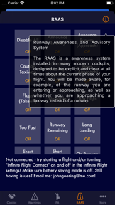 In-Flight Assistant screenshot
