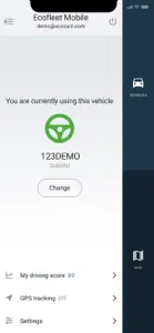 Ecofleet Mobile screenshot #2 for iPhone