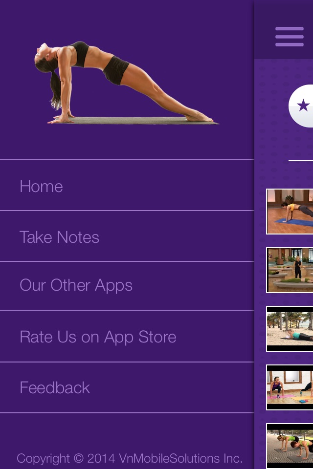 Pilates Fitness Workout Videos screenshot 3