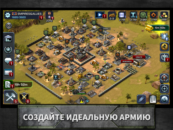 Empires & Allies на iPad