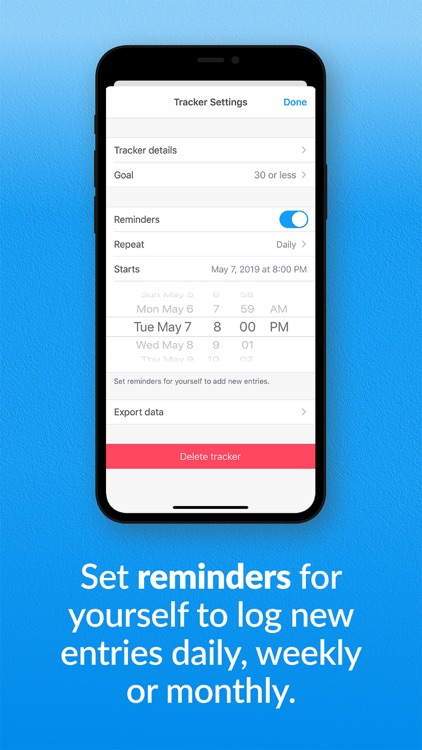 TracKit Daily Tracker & Logger screenshot-5