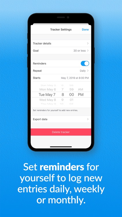 TracKit Daily Tracker & Logger screenshot-5